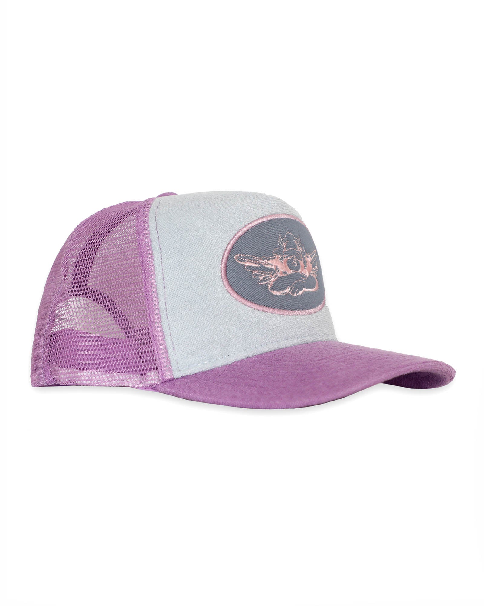 Lilac Terry Trucker Hat