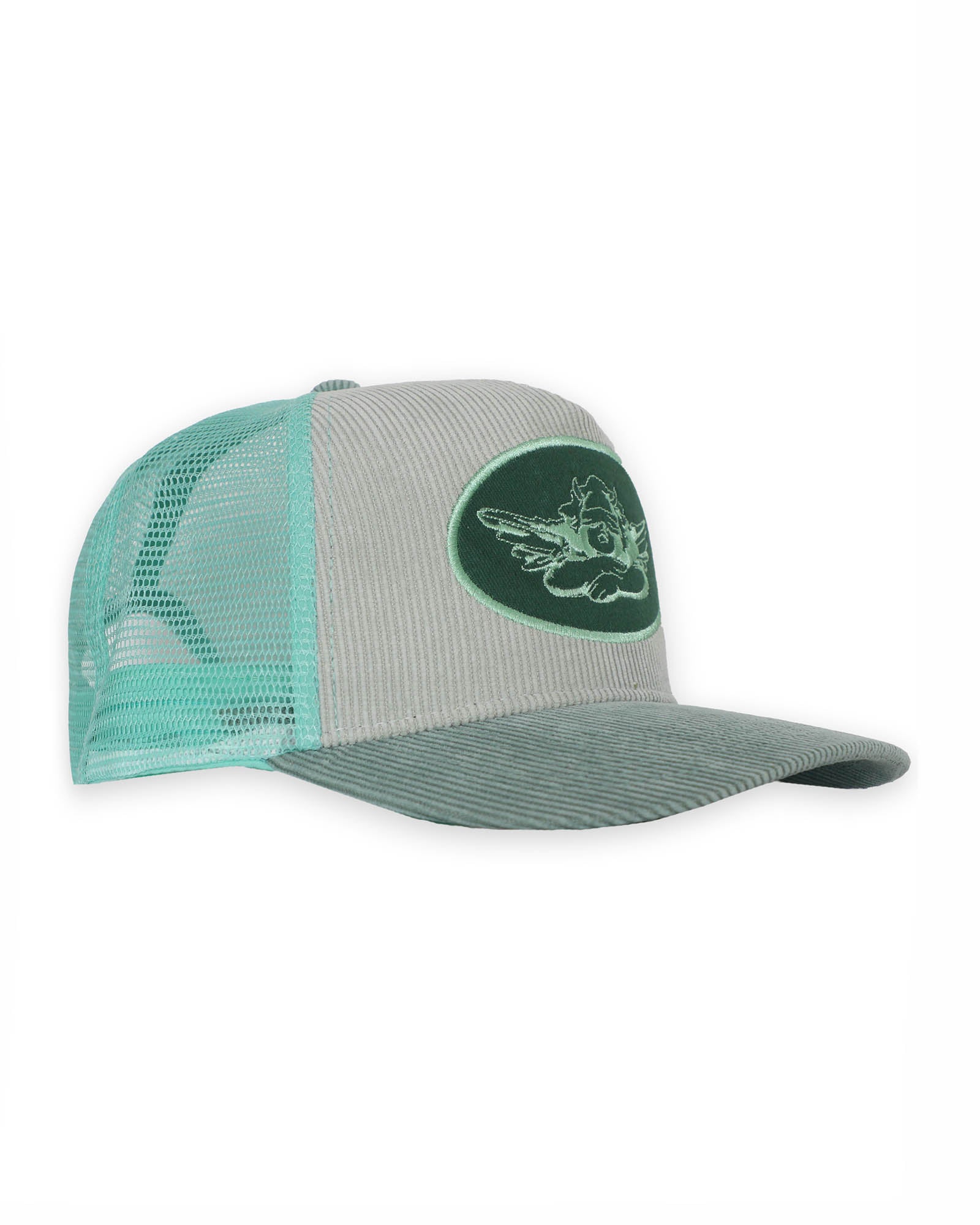 Boys Lie | Pacific Corduroy Trucker Hat - Oso Blue | Be EMPowered